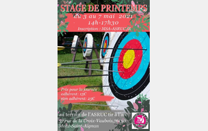 STAGE DE PRINTEMPS
